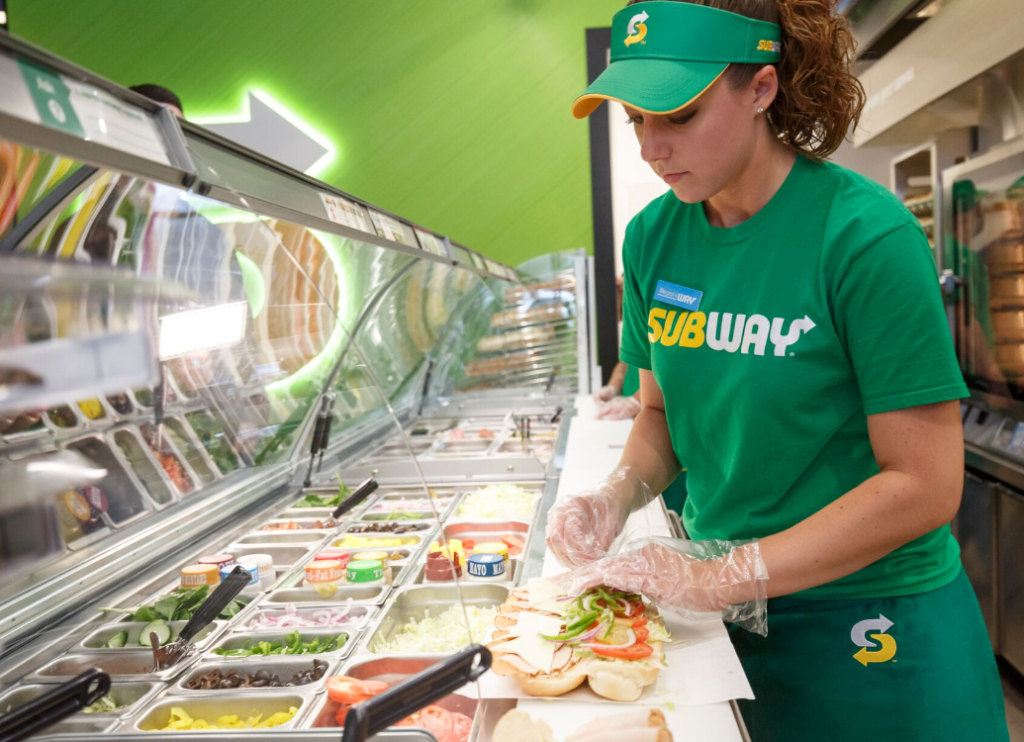 How much does Subway pay